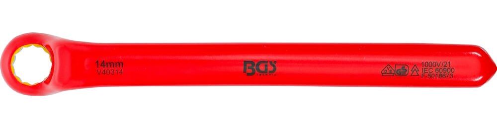 Produktbild VDE Einringschlüssel tief gekröpft 14 mm bild 4