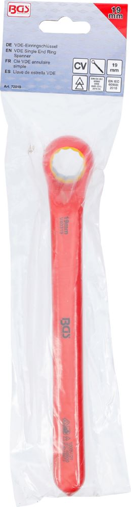 Produktbild VDE Einringschlüssel tief gekröpft 19 mm bild 5