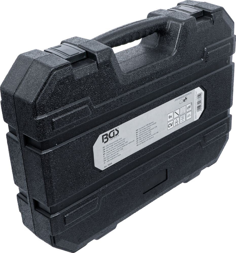 Produktbild VDE Ringschlüssel Satz tief gekröpft 10 - 24 mm 9 teilig bild 10