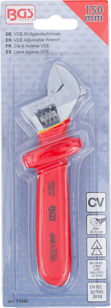 Produktbild BGS VDE Rollgabelschlüssel max. 20,5 mm bild 6