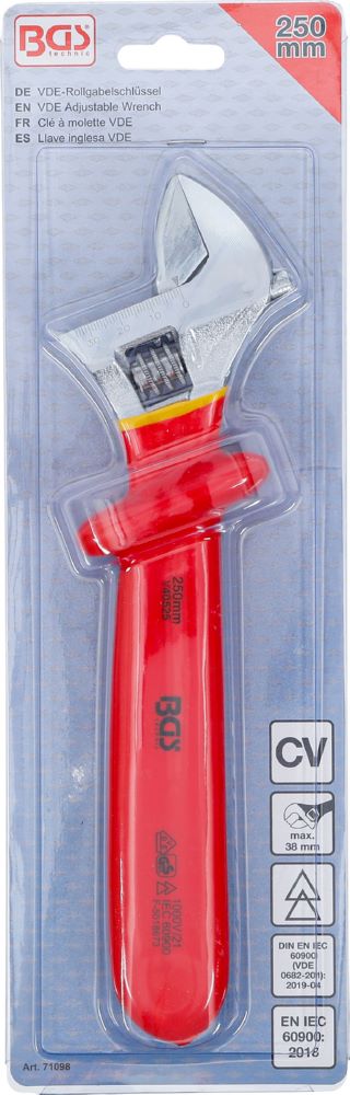 Produktbild VDE Rollgabelschlüssel max. 38 mm bild 6