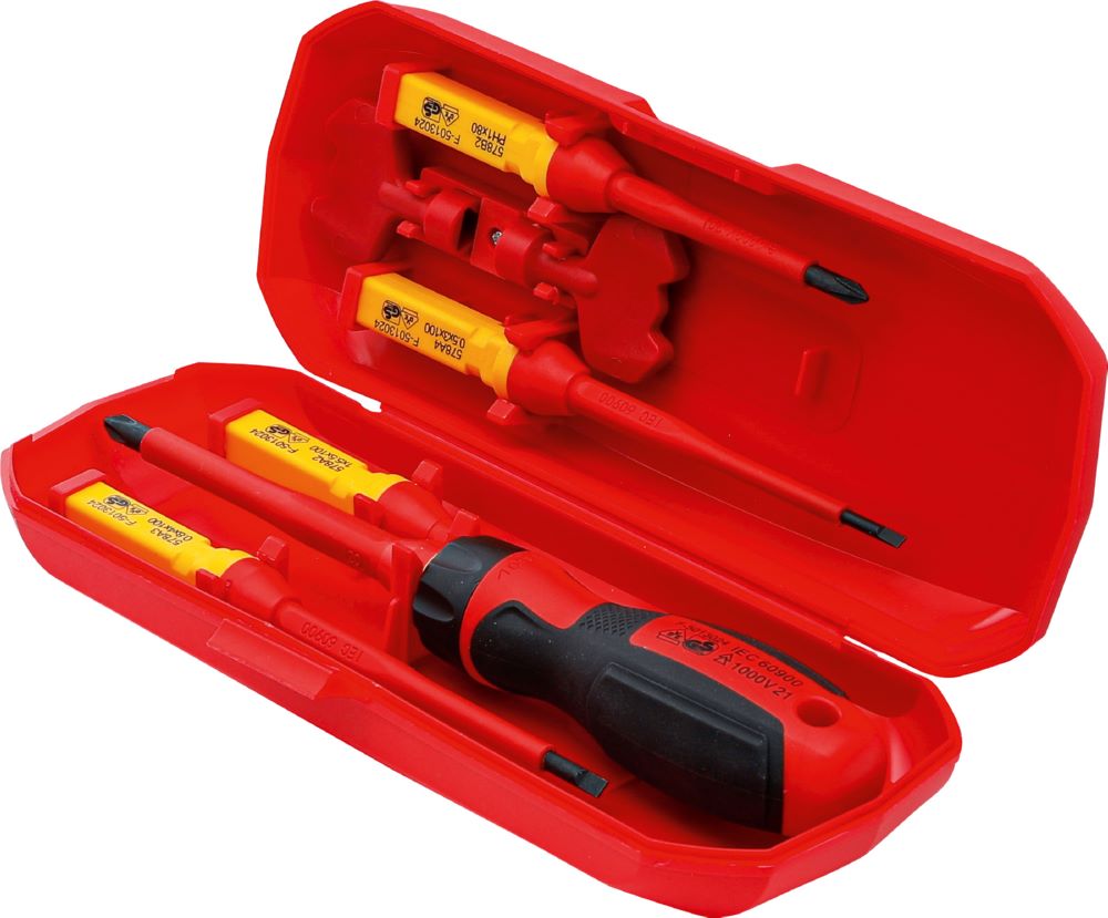 Produktbild BGS VDE Schraubendreher Satz mit Wechselklingen 8 teilig bild 8