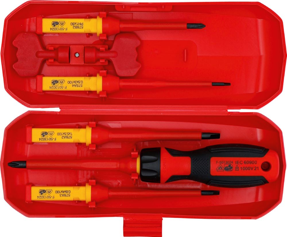 Produktbild BGS VDE Schraubendreher Satz mit Wechselklingen 8 teilig bild 9