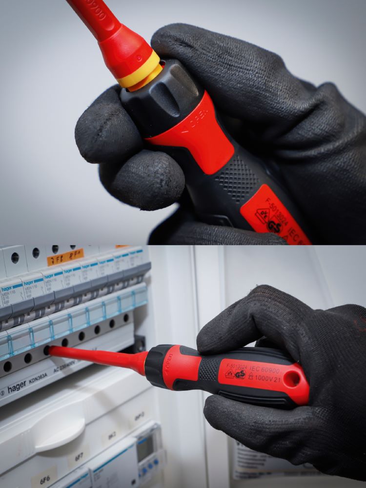 Produktbild BGS VDE Schraubendreher Satz mit Wechselklingen 13 teilig bild 5