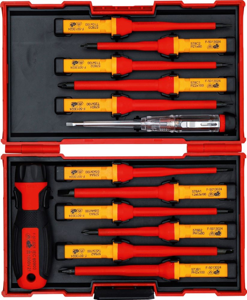 Produktbild BGS VDE Schraubendreher Satz mit Wechselklingen 13 teilig bild 9