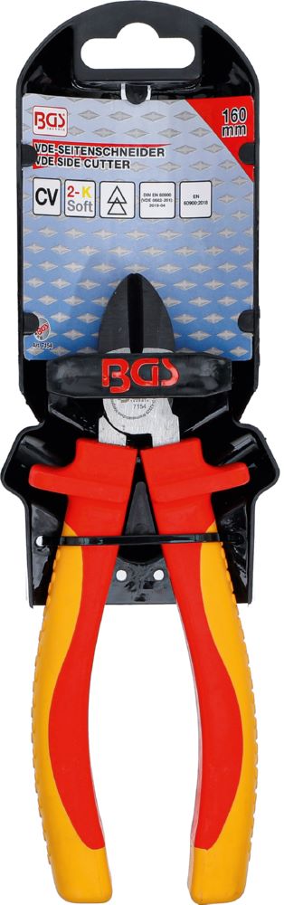 Produktbild BGS VDE Seitenschneider 160 mm bild 4