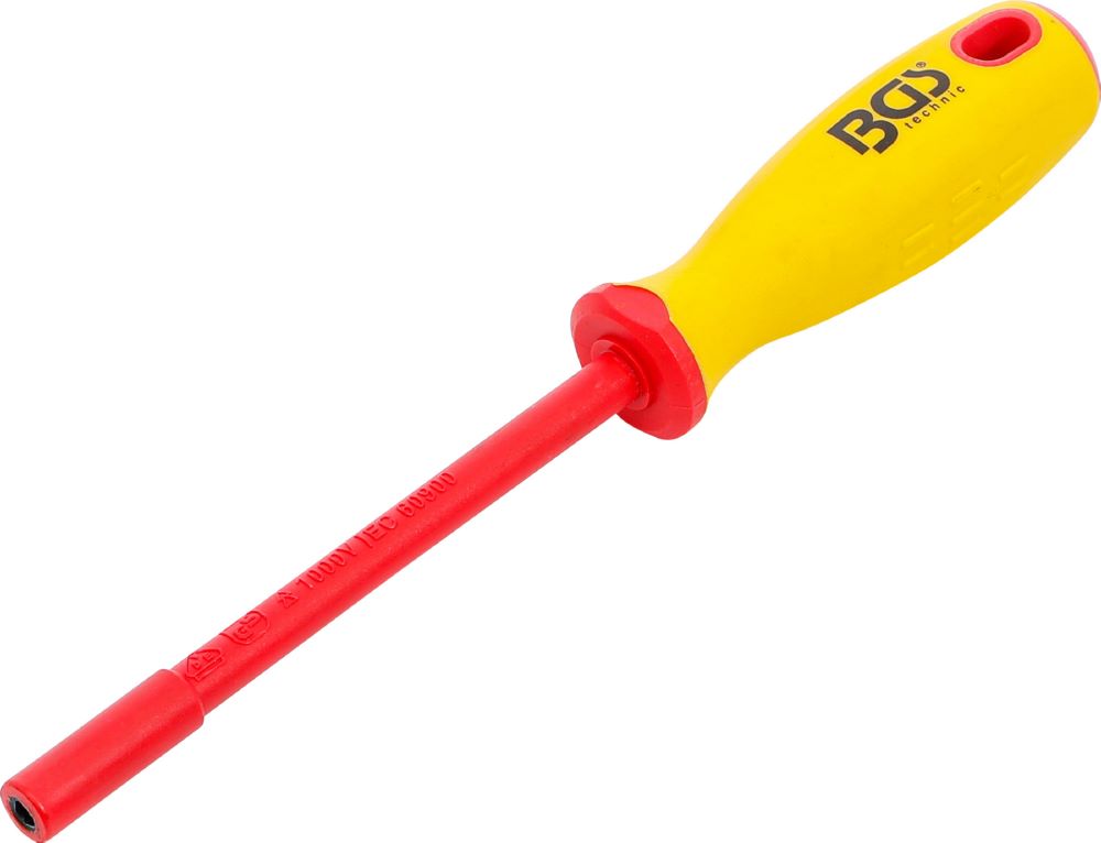 Produktbild BGS VDE Steckschlüssel Schraubendreher Sechskant 4 mm Klingenlänge 125 mm