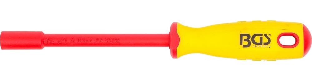 Produktbild BGS VDE Steckschlüssel Schraubendreher Sechskant 6 mm Klingenlänge 125 mm bild 2