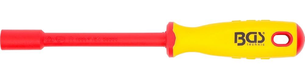 Produktbild BGS VDE Steckschlüssel Schraubendreher Sechskant 7 mm Klingenlänge 125 mm bild 2