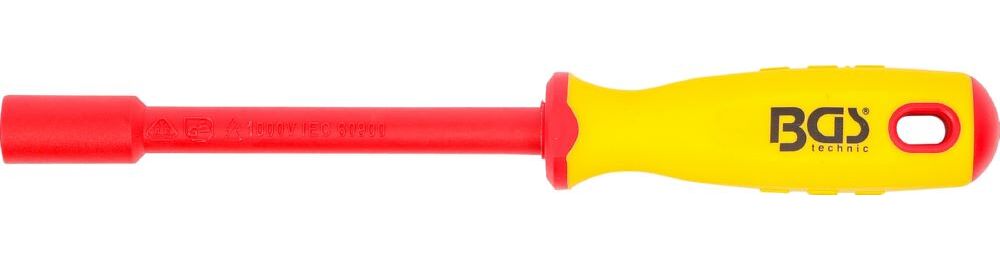Produktbild BGS VDE Steckschlüssel Schraubendreher Sechskant 9 mm Klingenlänge 125 mm bild 2