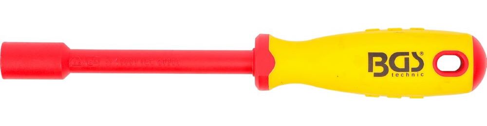 Produktbild BGS VDE Steckschlüssel Schraubendreher Sechskant 10 mm Klingenlänge 125 mm bild 2