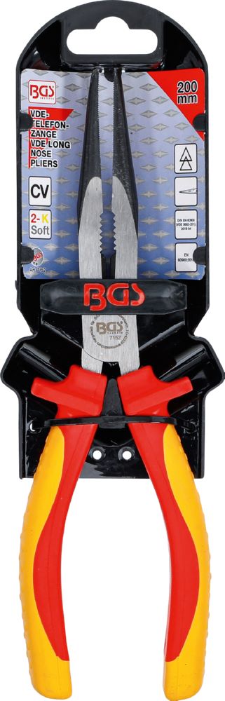 Produktbild BGS VDE Telefonzange 200 mm bild 4