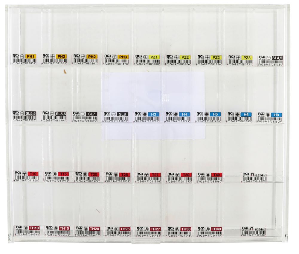 Produktbild BGS Verkaufsdisplay leer für Bit- und Bithalter für Artikel 9328