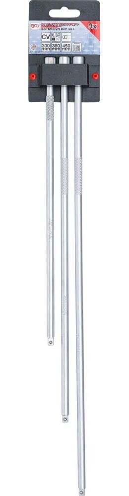Produktbild Verlängerungs Satz  6,3 mm 1/4 Zoll 300 / 380 / 450 mm 3 teilig bild 4