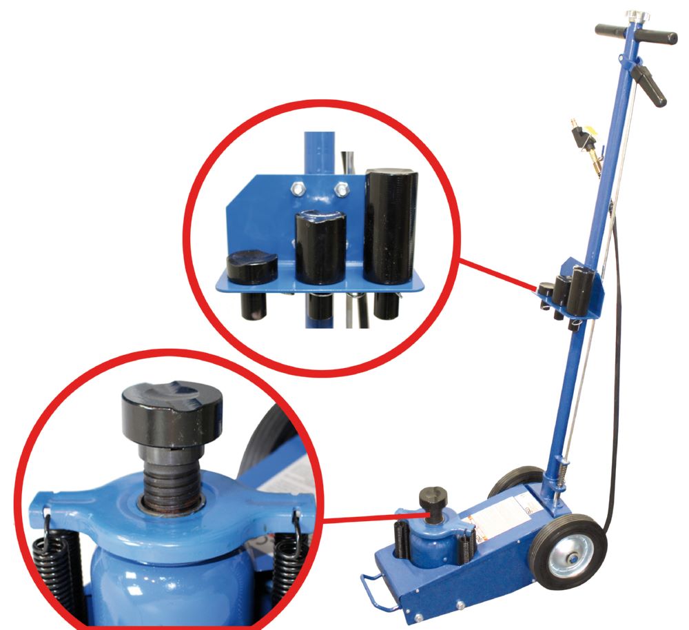 Produktbild BGS Wagenheber lufthydraulisch fahrbar 22 tonnen bild 2