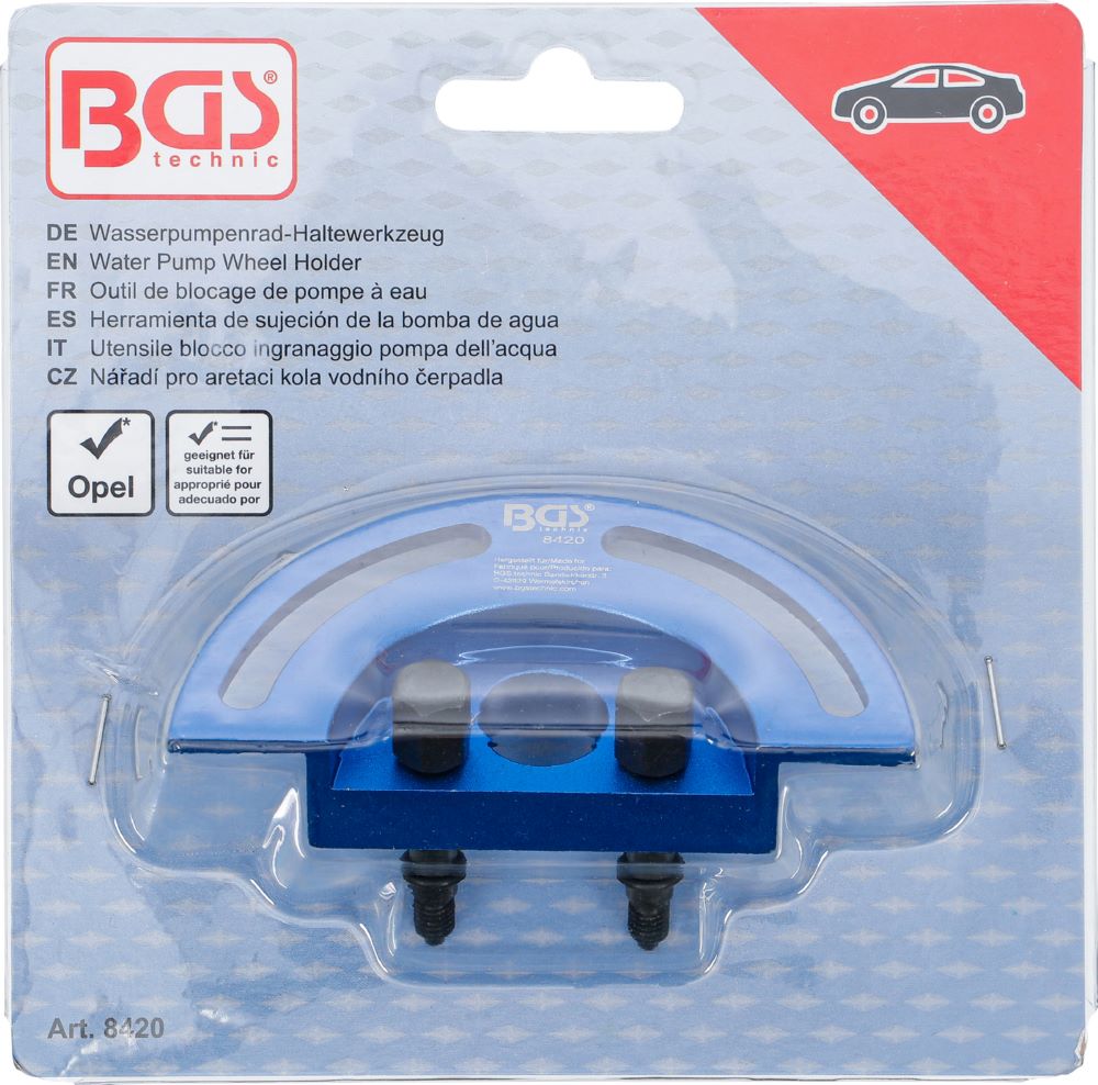Produktbild BGS Wasserpumpenrad Haltewerkzeug für Opel Ecotec-Motoren bild 4