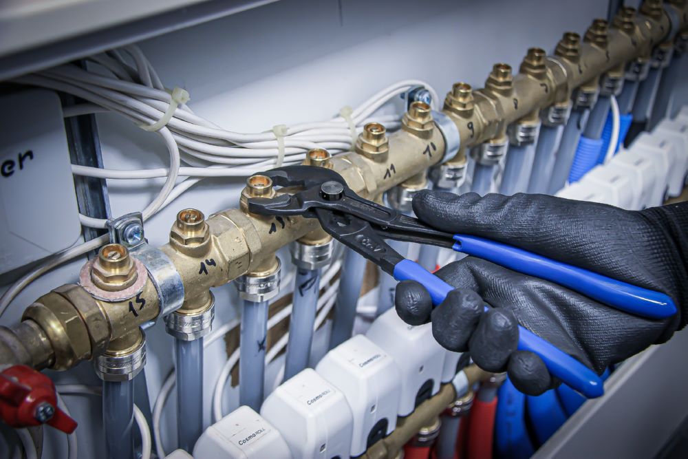 Produktbild BGS Wasserpumpenzangen Satz arretierbar 175 / 240 / 300 mm 3 teilig bild 2