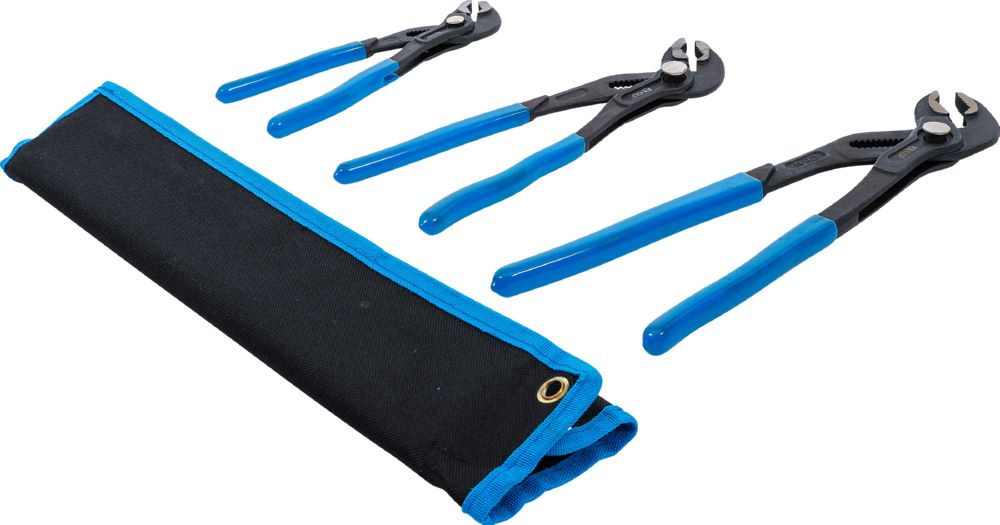 Produktbild BGS Wasserpumpenzangen Satz arretierbar 175 / 240 / 300 mm 3 teilig bild 4