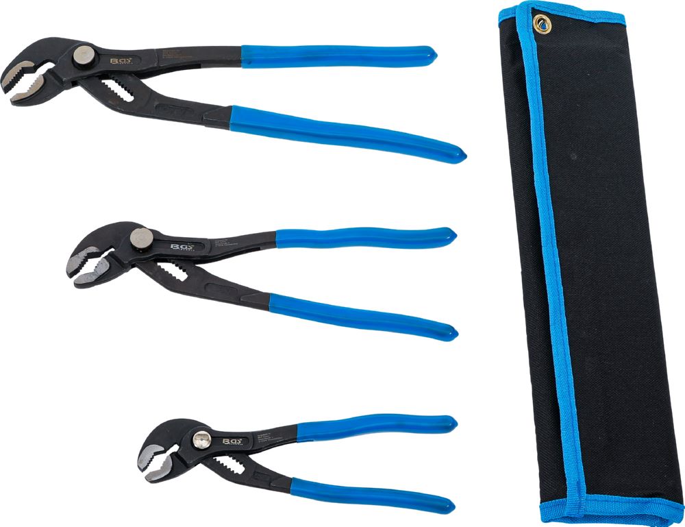 Produktbild BGS Wasserpumpenzangen Satz arretierbar 175 / 240 / 300 mm 3 teilig bild 5