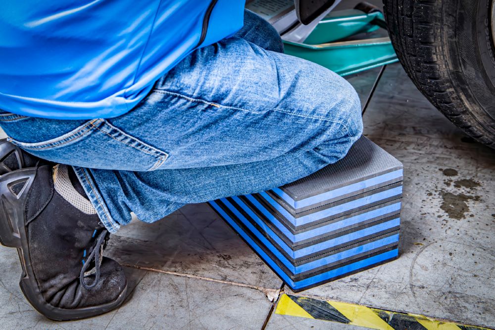 Produktbild Weichschaum Knie und Arbeitsmatte faltbar 3-in-1 bild 4