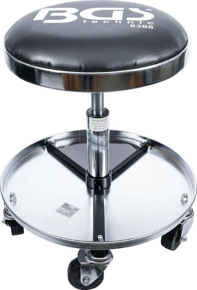 Produktbild Werkstatt Arbeitssitz mit 5 Rollen Durchmesser 360 mm bild 2