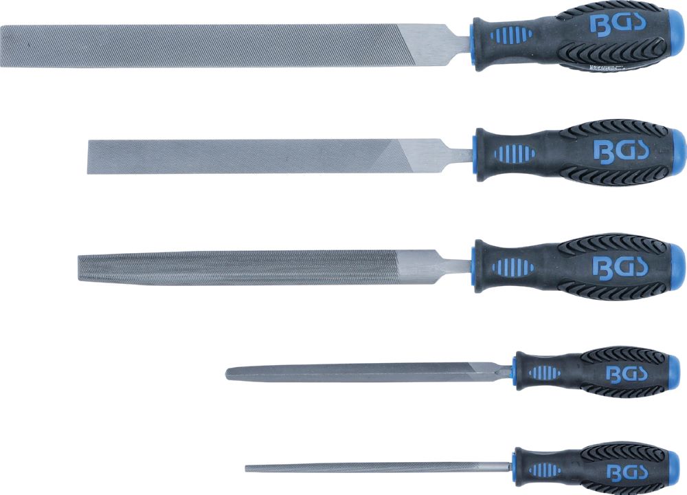 Produktbild BGS Werkstattfeilen Satz 5 teilig bild 3