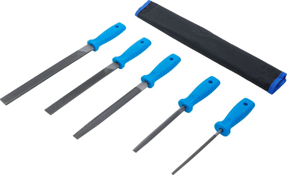 Produktbild BGS Werkstattfeilen Satz 5 teilig bild 2