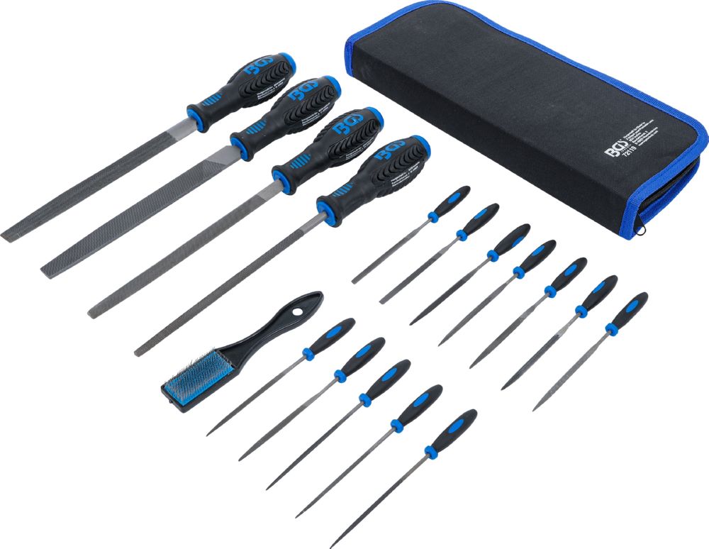 Produktbild BGS Werkstattfeilen und Nadelfeilen Satz 17 teilig bild 2