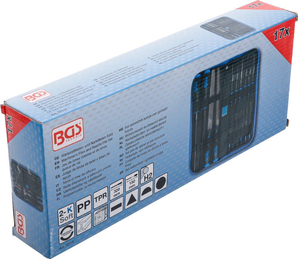 Produktbild BGS Werkstattfeilen und Nadelfeilen Satz 17 teilig bild 6