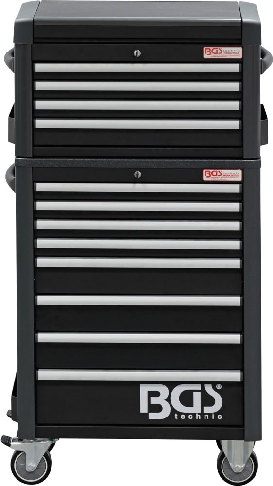 Produktbild BGS Werkstattwagen mit 12 Schubladen und 263 Werkzeugen Profi Standard Maxi bild 9