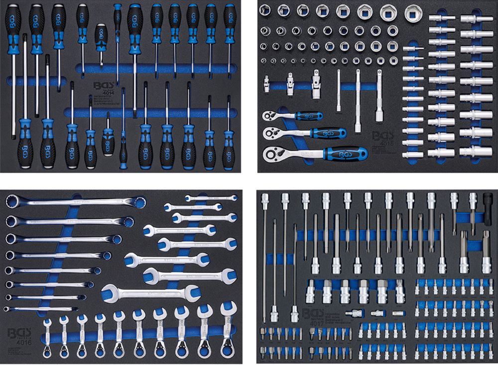 Produktbild BGS Werkstattwagen mit 8 Schubladen und 299 Werkzeugen bild 4