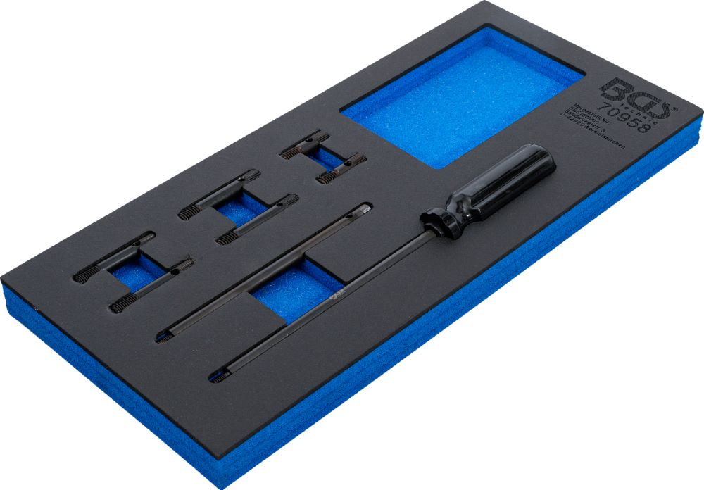 Produktbild BGS Werkstattwageneinlage 1/3 Ausrichtwerkzeug-Satz für Zylinderkopfdichtungen VAG bild 2