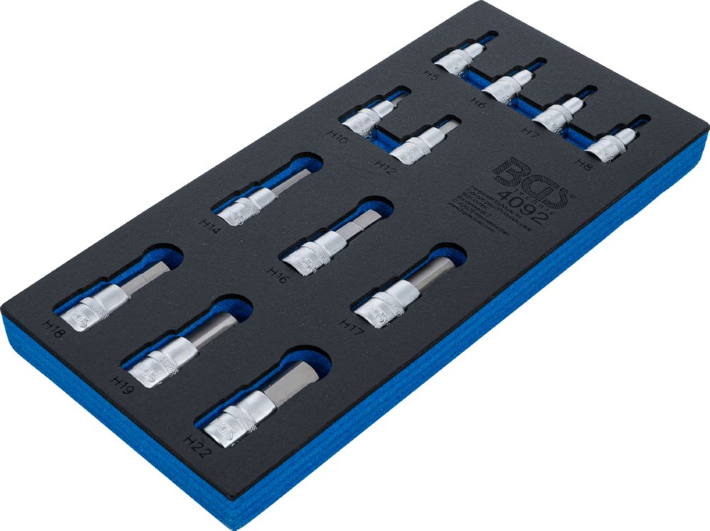 Produktbild Werkstattwageneinlage 1/3 Bit-Einsatz-Satz 12 teilig bild 2