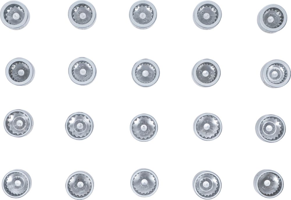 Produktbild Werkstattwageneinlage 1/6 Felgenschloss Werkzeugsatz 20 teilig bild 4