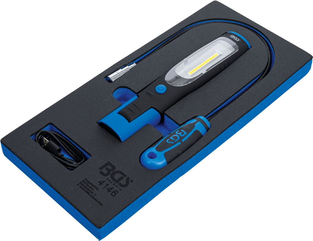 Produktbild Werkstattwageneinlage 1/3 Handlampe und Magnetheberlampe 3 teilig bild 2