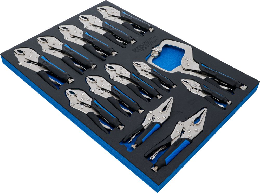 Produktbild Werkstattwageneinlage 3/3 Karosserie Gripzangen Satz 13 teilig bild 2