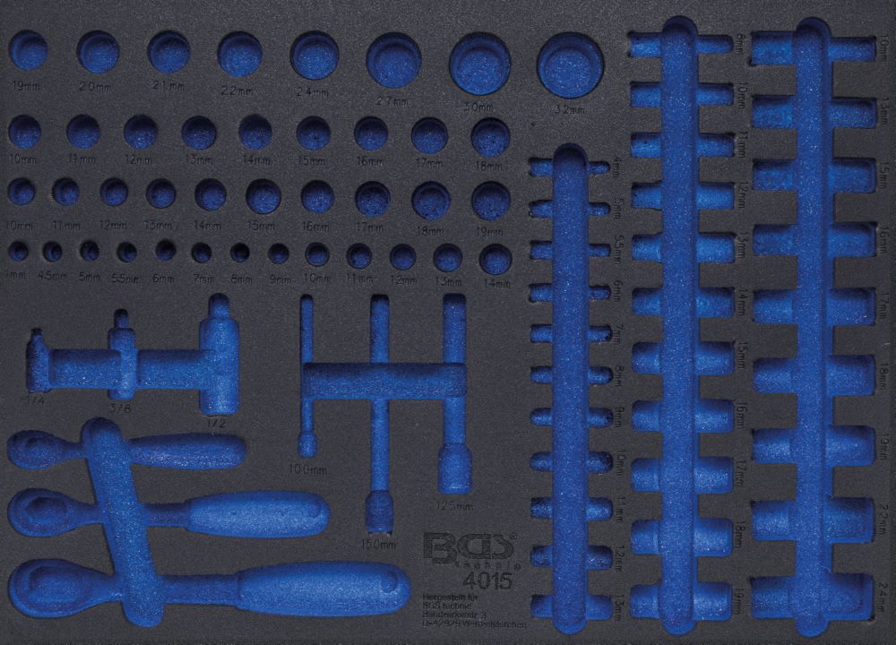 Produktbild BGS Werkstattwageneinlage 3/3 leer für Artikel 4015