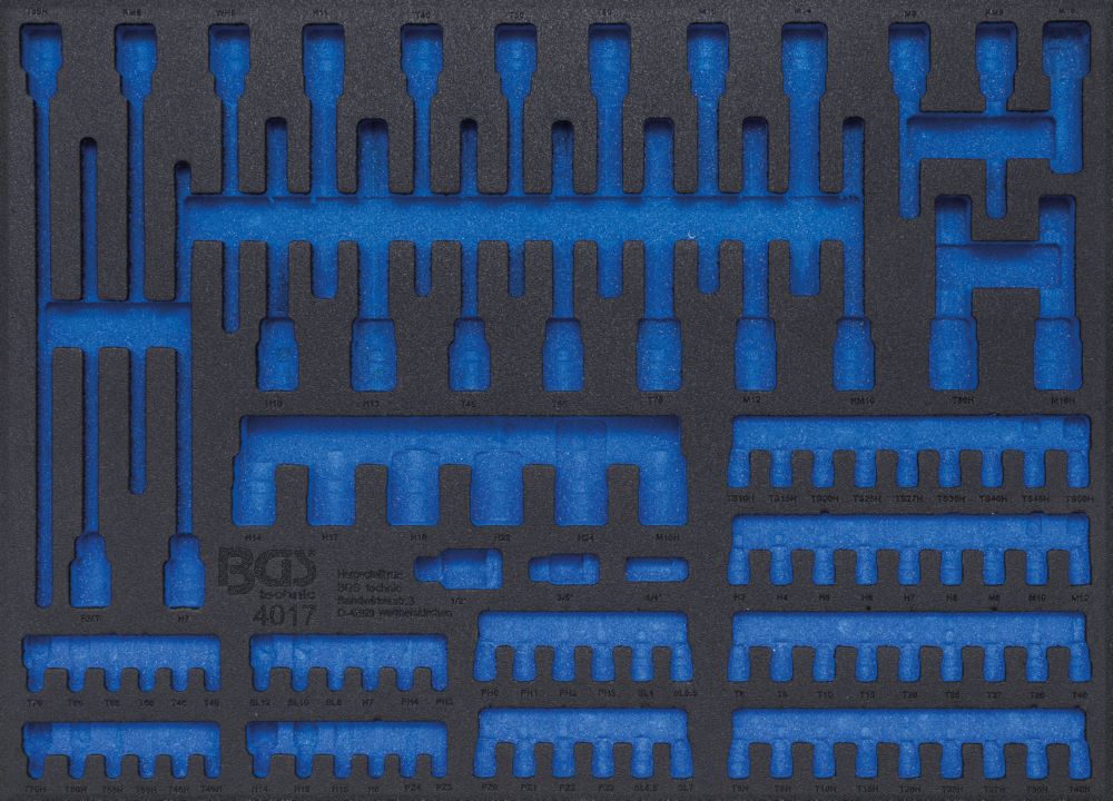 Produktbild BGS Werkstattwageneinlage 3/3 leer für Artikel 4017