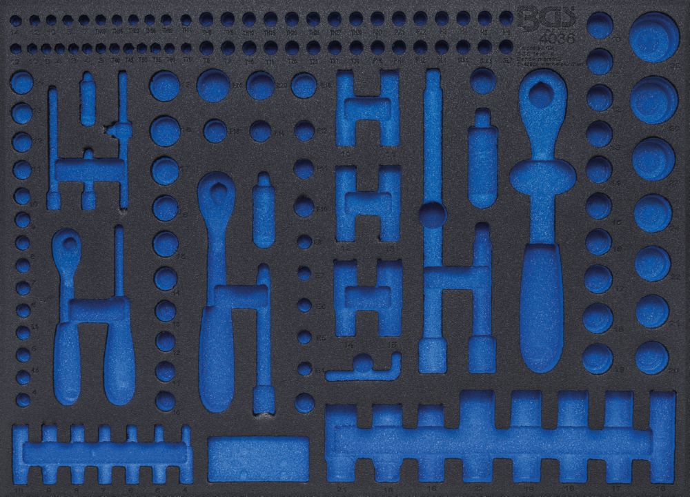 Produktbild BGS Werkstattwageneinlage 3/3 leer für Artikel 4036