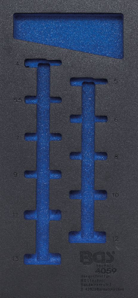 Produktbild BGS Werkstattwageneinlage 1/3 leer für Artikel 4059