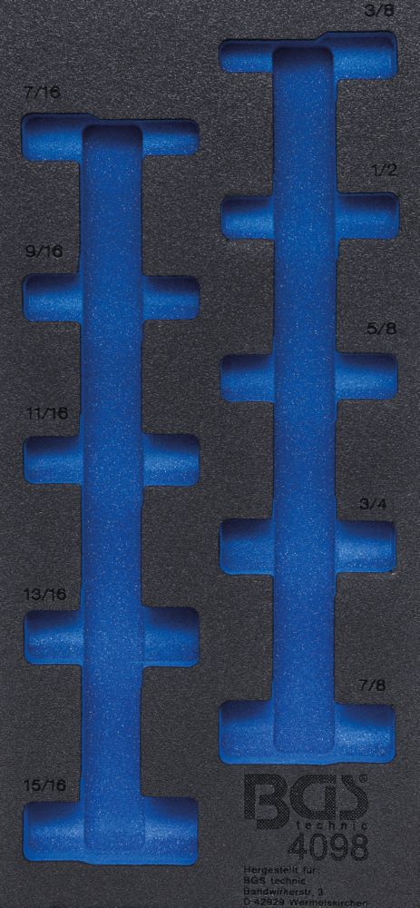 Produktbild BGS Werkstattwageneinlage 1/3 leer für Artikel 4098