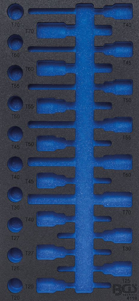 Produktbild BGS Werkstattwageneinlage 1/3 leer für Artikel 4119