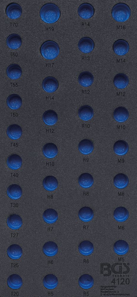 Produktbild BGS Werkstattwageneinlage 1/3 leer für Artikel 4120