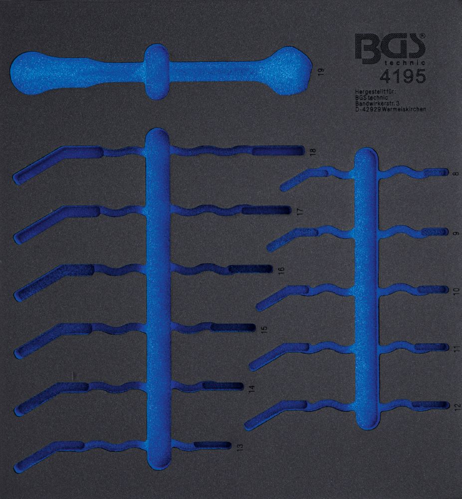Produktbild BGS Werkstattwageneinlage 2/3 leer für Artikel 4195