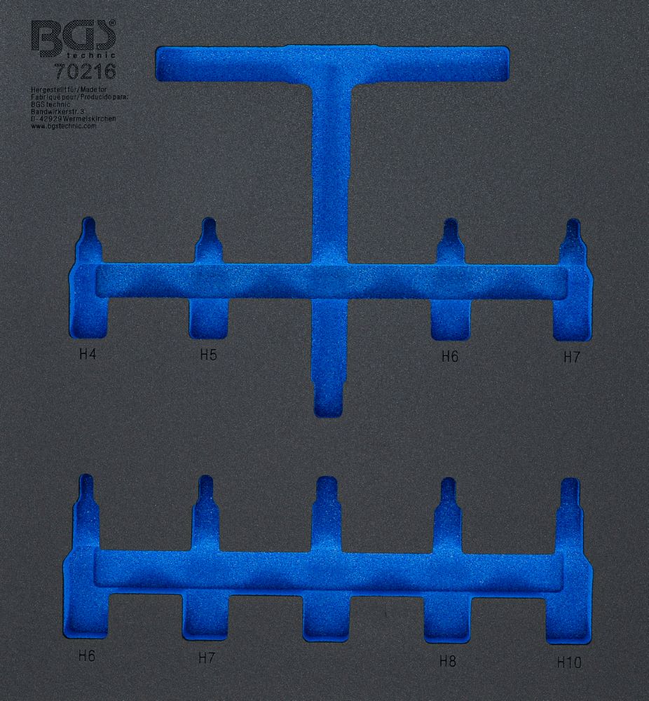 Produktbild BGS Werkstattwageneinlage 2/3 leer für Artikel 70216