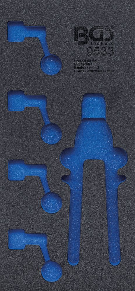 Produktbild BGS Werkstattwageneinlage 1/3 leer für Artikel 9533