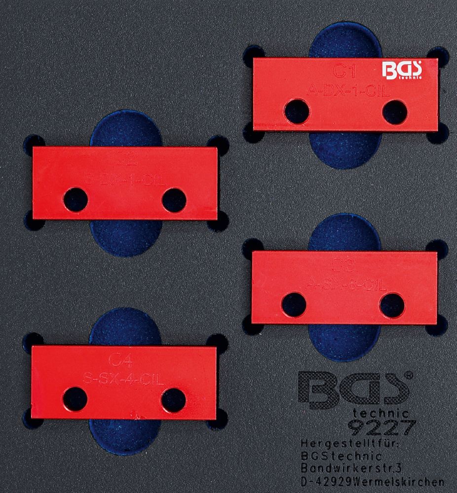 Produktbild BGS Werkstattwageneinlage 1/6 Nockenwellen Arretierwerkzeug-Satz Alfa Romeo Lancia