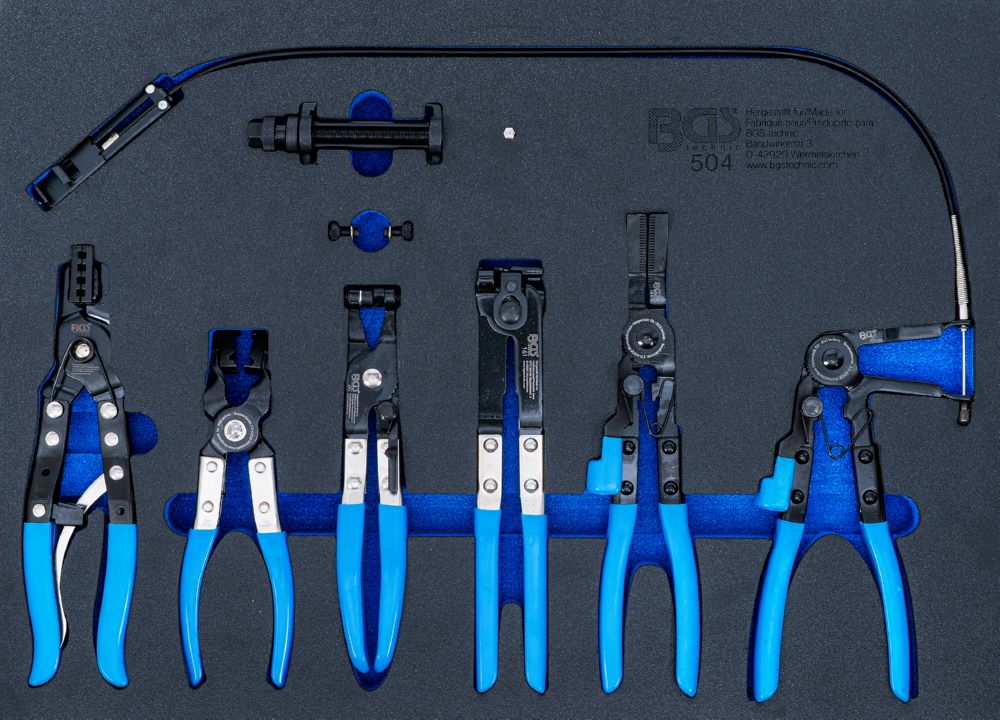 Produktbild BGS Werkstattwageneinlage 3/3 Schlauchklemmenzangen Satz