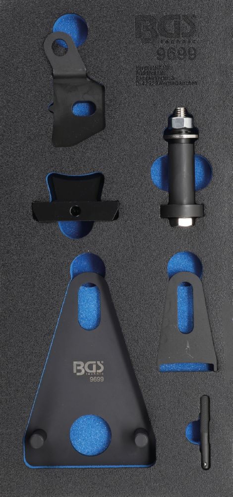 Produktbild BGS Werkstattwageneinlage 1/3 Schwungrad-/Kurbelwellen Riemenscheiben Blockier