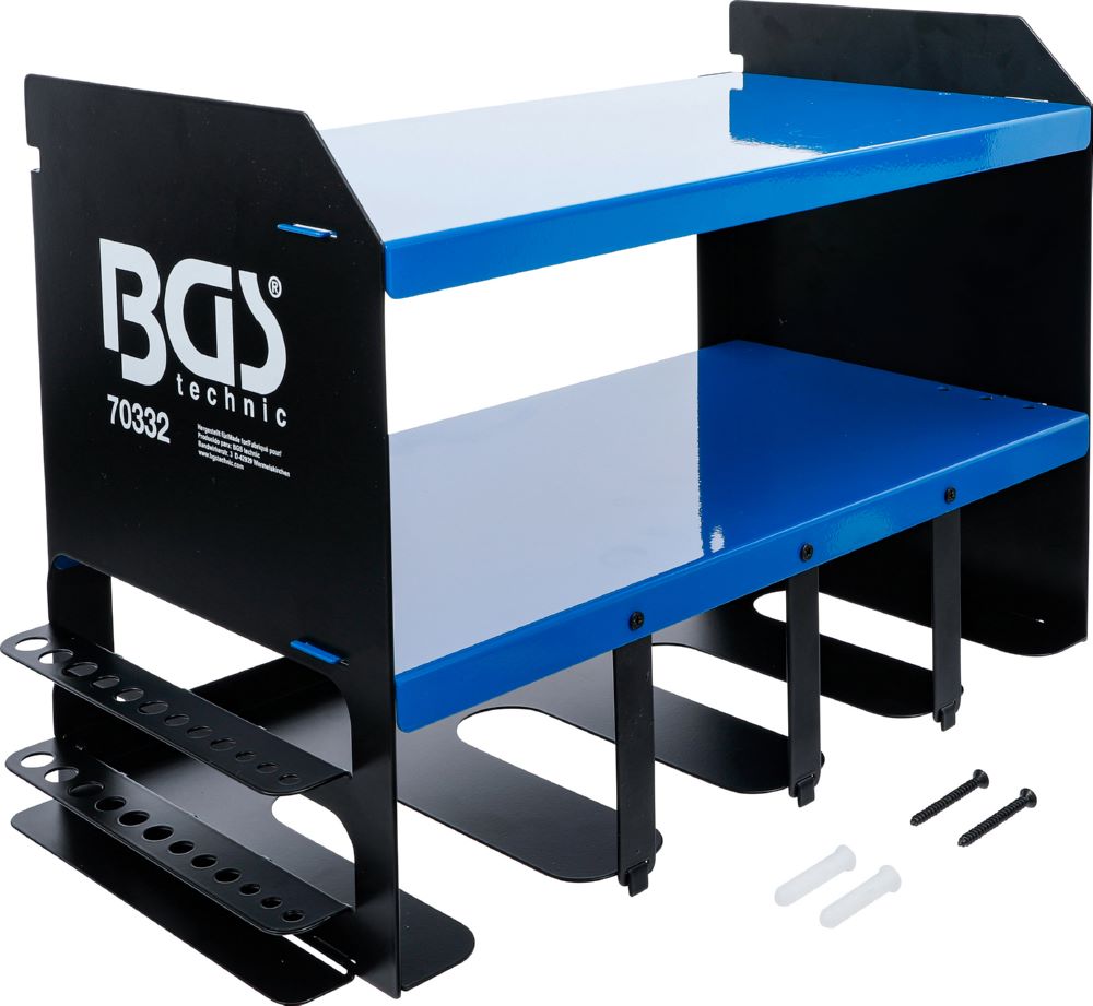 Produktbild BGS Werkzeug Wandregal 430 x 230 x 305 mm für Akku Werkzeuge bild 1